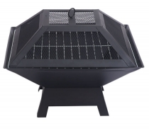 Garden Patio Easily Assembled Grill Camping Portable Charcoal Firewood Burning BBQ Grill Outdoor Brasero Smokeless Fireplace